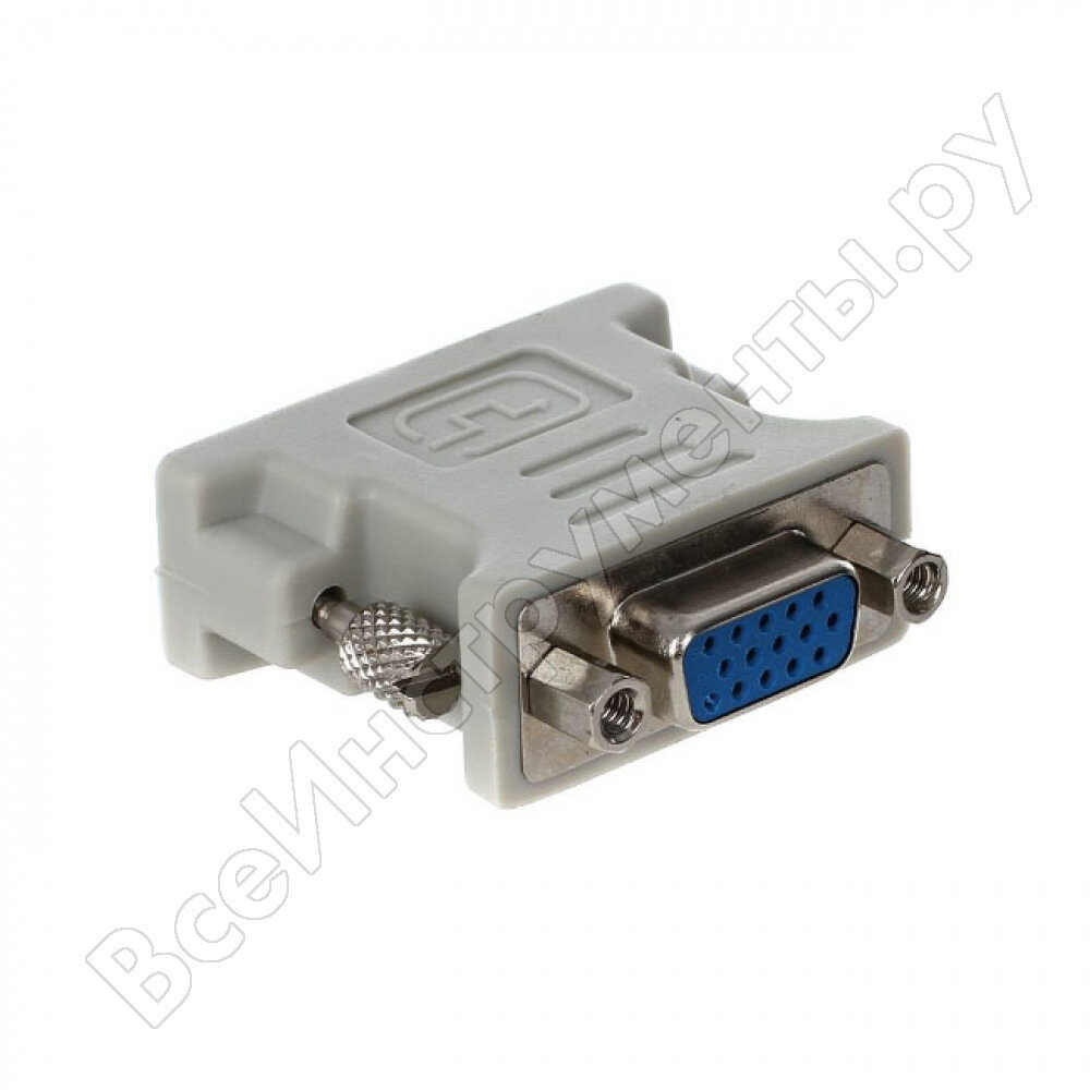 Переходник VCOM Telecom DVI-VGA 29M/15F VAD7817 - фото №17