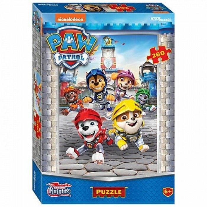 Пазл для детей Step puzzle 260 деталей: Щенячий патруль — фото 1