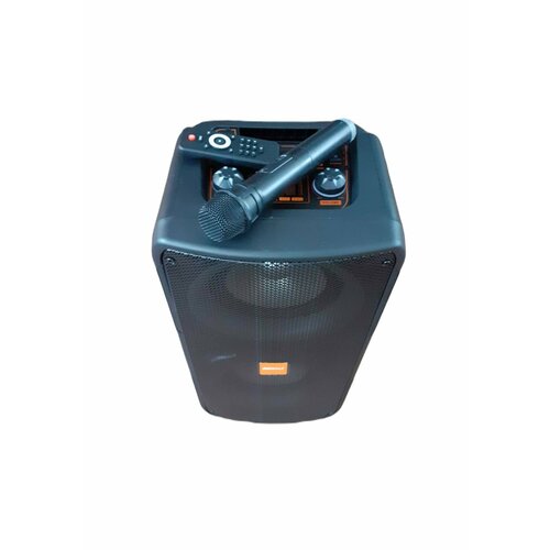 Колонка акустическая портативная Караоке TWS 1172 140Вт Микрофон Пульт Bluetooth USB FM TF card Аудио вход Led Подсветка 990000₽