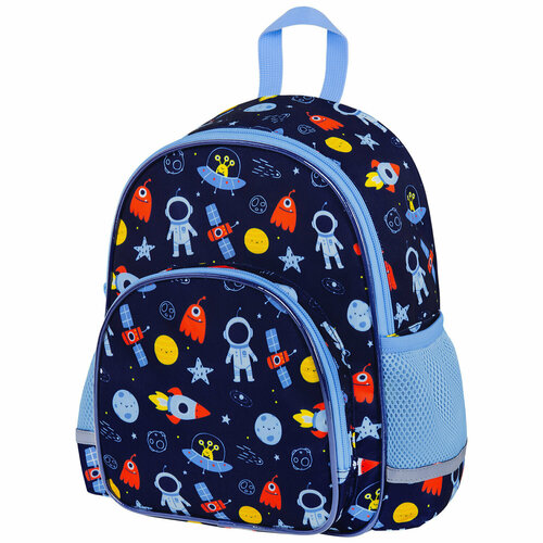 Рюкзак BRAUBERG KIDS PLAY детский, 1 отделение, 3 кармана, In space, 29х23х12 см, 272051 печать компактный детский штамп очаровательные дети милое маленькое имя аксессуар мультяшная интересная одежда