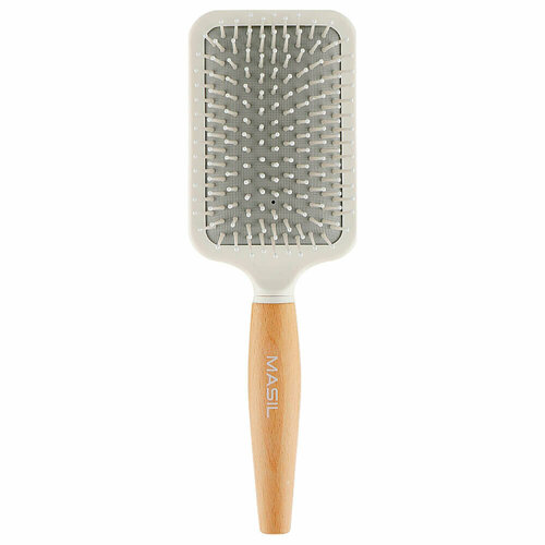 MAS Расческа MASIL WOODEN PADDLE BRUSH антистатическая щетка для волос masil wooden paddle brush 1 шт