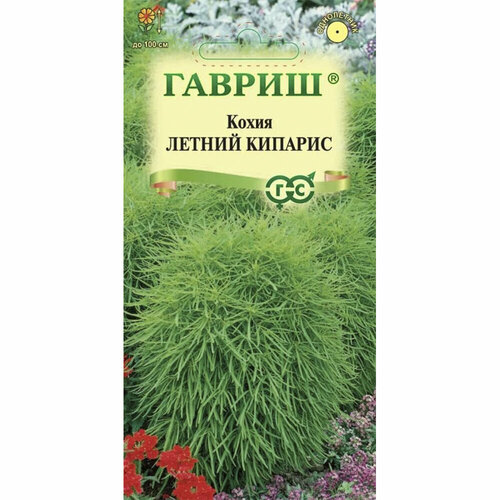 Семена Кохия веничная Летний кипарис 0,3 г семена цветов гавриш кохия веничная летний кипарис 0 3 г