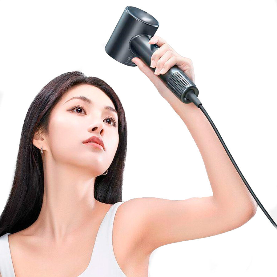 Фен Xiaomi ShowSee Hair Dryer A18 1800 Вт черный - фотография № 18