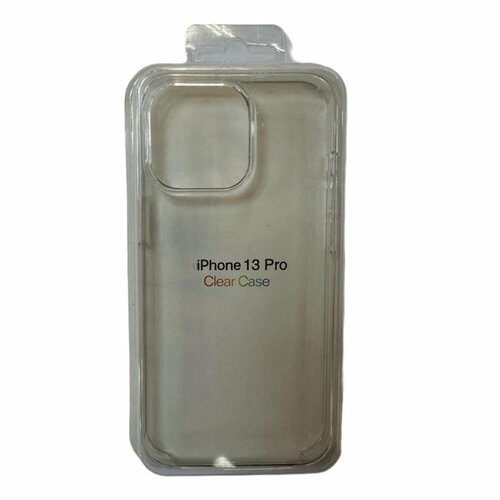 Прозрачный чехол Clear case iphone 13 Pro / Айфон 13 Про чехол rokform crystal case для iphone 13 pro черный прозрачный