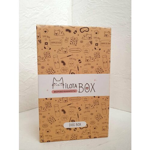Коробочка сюрприз MilotaBox mini Dog милота бокс, милотабокс, подарочный бокс