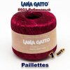 Фото #9 Пряжа Lana Gatto Paillettes //пряжа для вязания с пайетками// Полиэстер: 100% Цвет:8600, Золото / бежевый (3 мотока)