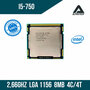 Процессор Intel Core i5-750 LGA1156,  4 x 2660 МГц