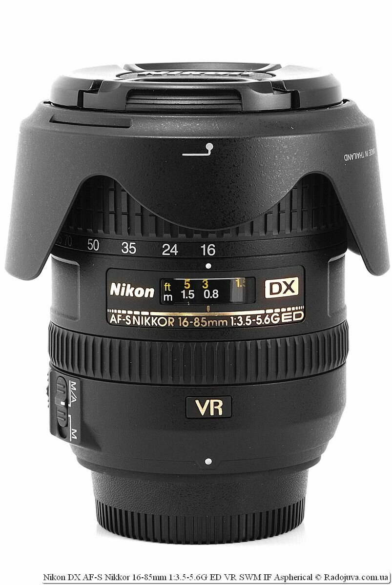 Nikon 16-85mm f/3.5-5.6G ED VR AF-S DX Nikkor