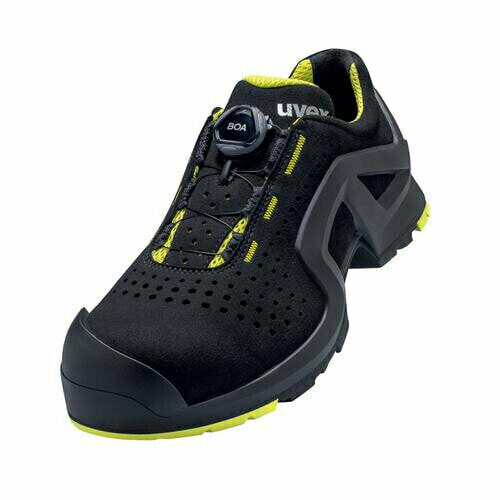 Защита ног UVEX Arbeitsschutz 65682 - Male - Adult - Safety shoes - Black - Lime - ESD - P - S1 - SRC - Drawstring closure