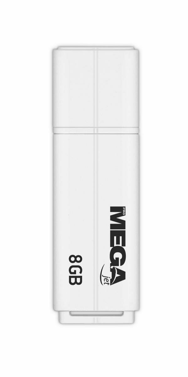 Флеш-память ProMega jet, 8Gb, USB 2.0, бел, PJ-FD-8GB-White