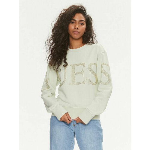 Толстовка GUESS, размер S [INT], желтый