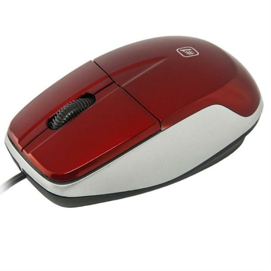 Defender MS-940 (52941) Мышь проводная , 3 кнопки, красная