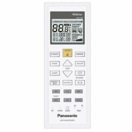 Panasonic ACXA75C00270 Пульт дистанционного управления для кондиционера panasonic acxa75c00270 пульт дистанционного управления для кондиционера