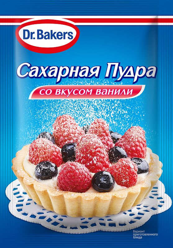 Сахарная пудра Dr.Oetker со вкусом ванили 80 г