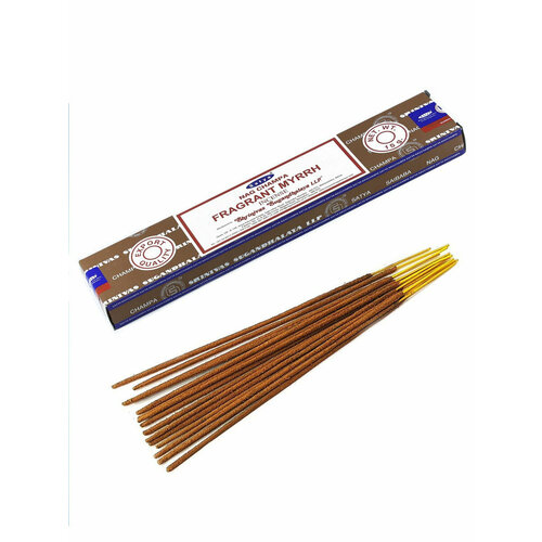 Благовония Ароматная Мирра Сатья серия incense / Fragrant Myrrh Satya