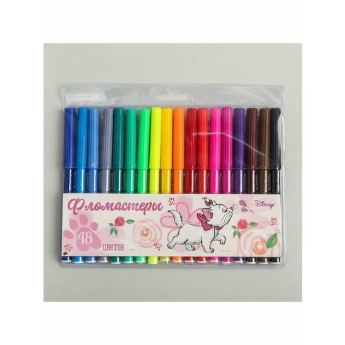 Фломастеры 18 цвета 