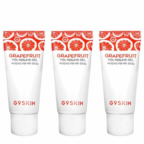 G9SKIN Гель GRAPEFRUIT VITA PEELING GEL DELUXE SAMPLE, 20 мл, 3 шт