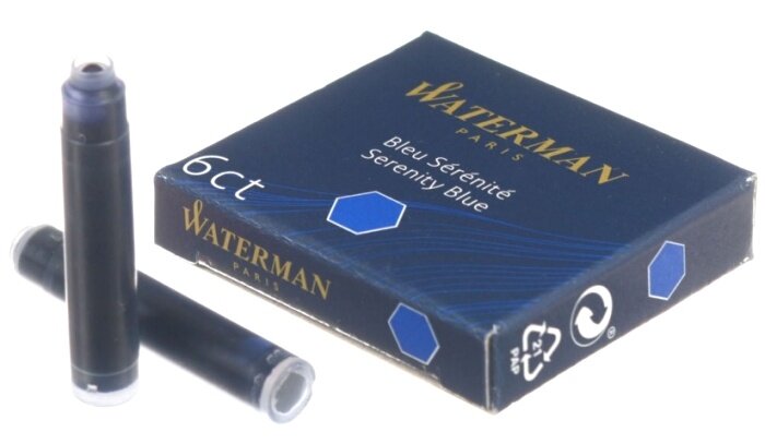 Картридж Waterman International 52011 (S0110940) черный чернила для ручек перьевых (6шт) - фото №20