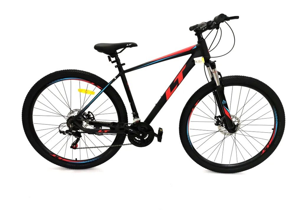 Велосипед 29" LTBIKE SPARTAK, алюм, 19", 21-ск, чер/крас