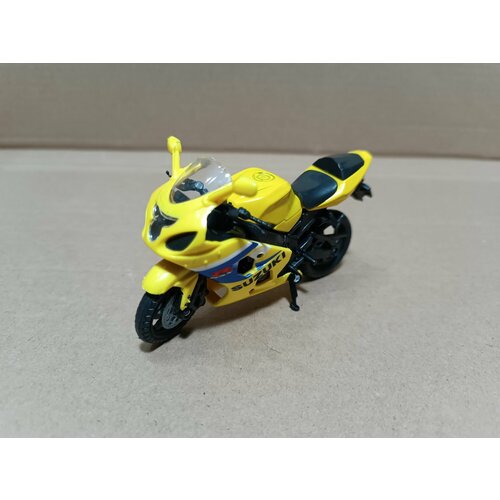 Мотоцикл SUZUKI GSX R600, масштабная модель 1:18, без упаковки for suzuki gsxs1000 gsxs1000f gsx s1000 gsx s1000f 2015 2016 2017 2018 gsx gsxs 1000 1000f front