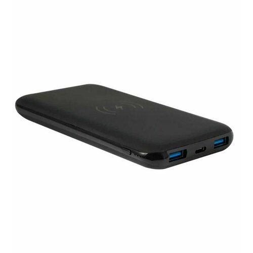 Внешний аккумулятор Red Line RP-52 (10000 mAh), PD+QC, с беспроводной зарядкой 10Вт черный