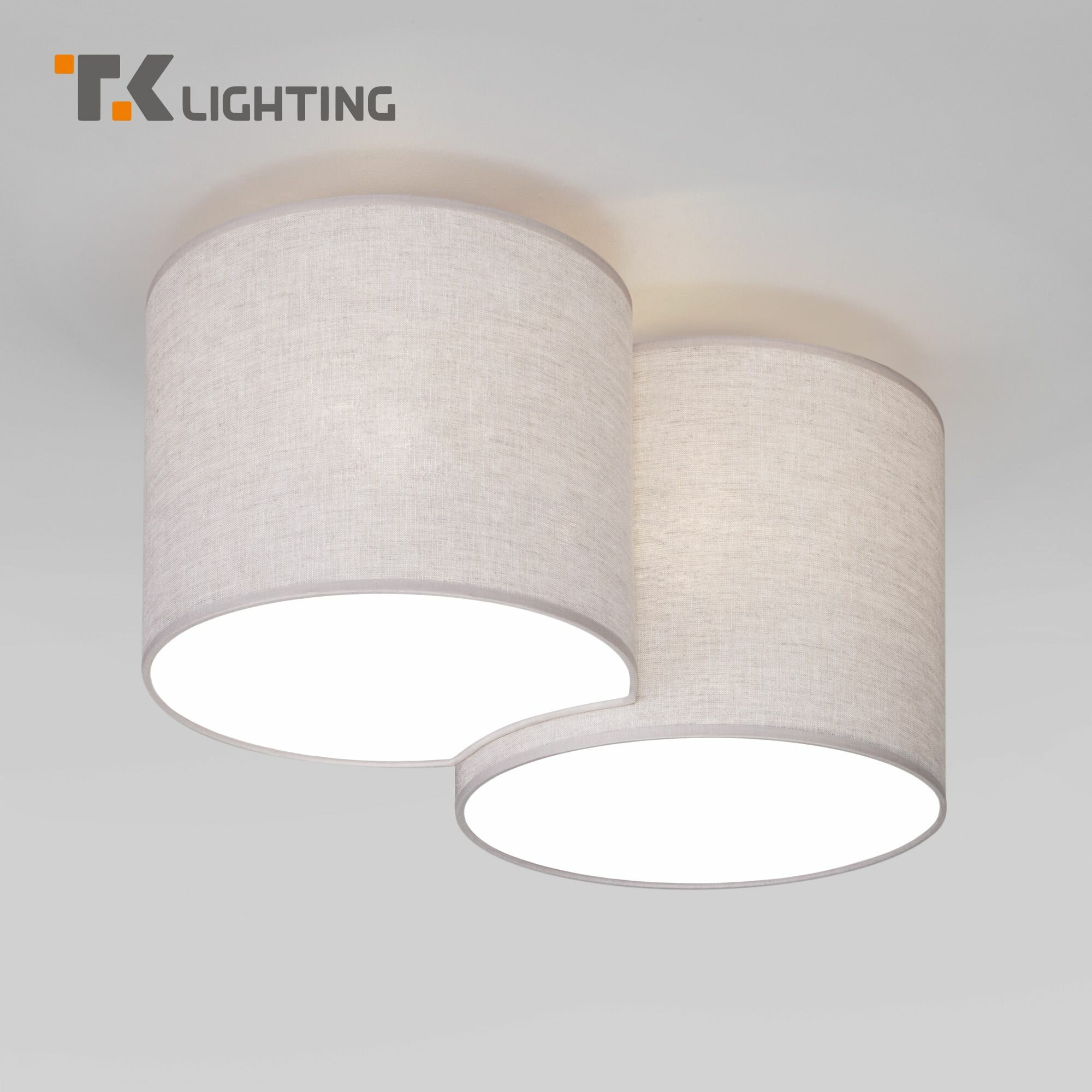 Люстра / Потолочный светильник TK Lighting 6590 Mona Nature, цвет бежевый, IP20