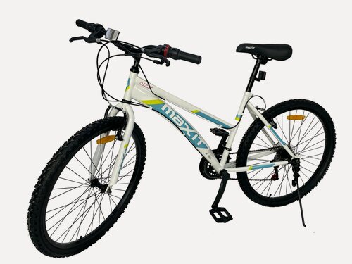 Изображение товара Горный велосипед MAXIT "DIZZI-02 LADY", 26", стальная рама, 18 скоростей, белый