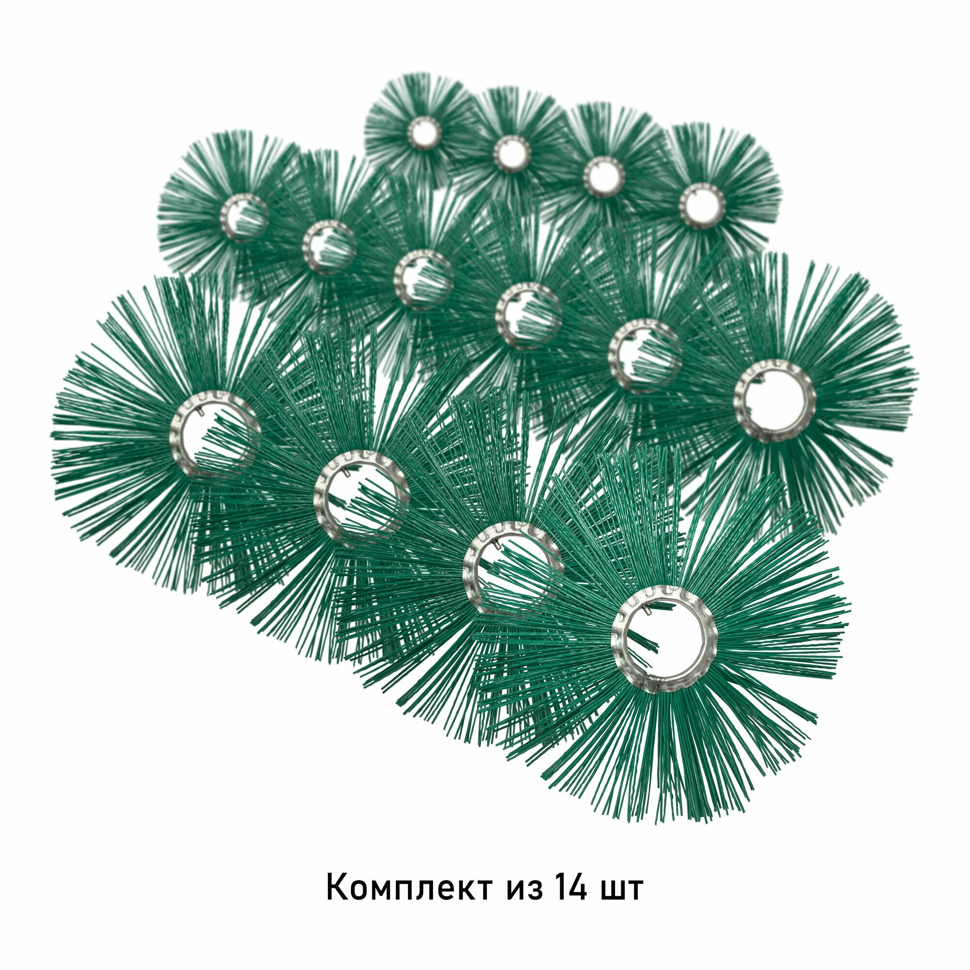 Диски щеточные (щетка), набор для Handy-Sweep TG 800, PROFI d450 мм неоригинал, комплект из 14 шт