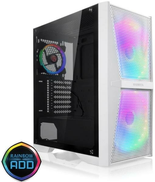 Корпус ATX RAIJINTEK SILENOS MS PRO Без БП белый