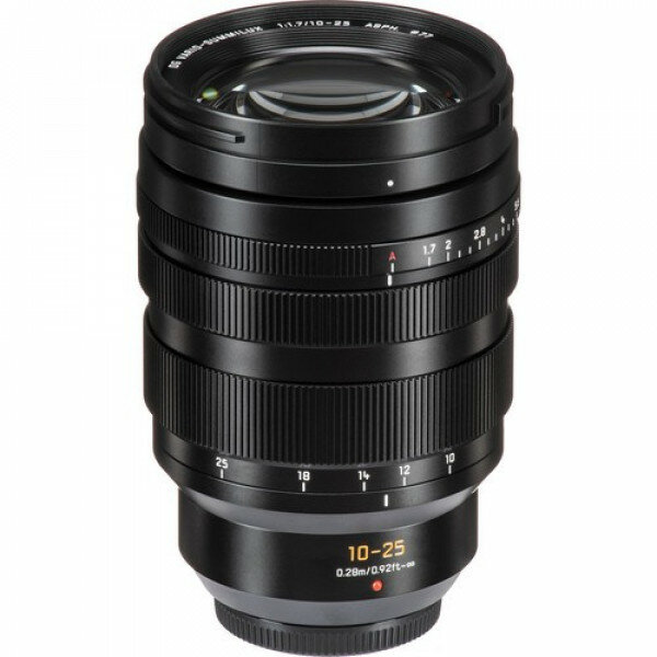 Объектив Panasonic Lumix H-X1025E Leica DG Vario Summilux 10-25mm F/1.7 черный - фото №6