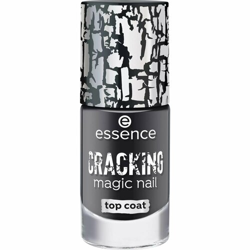 Топовое покрытие для ногтей `ESSENCE` CRACKING magic nail, 8 мл базовое и топовое покрытие 2 в 1 essence super strong 8 мл