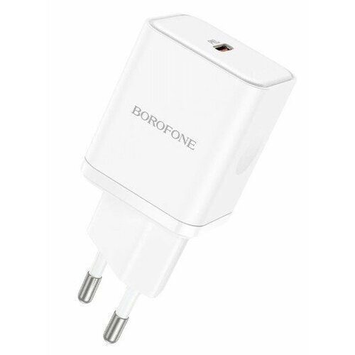 сетевое зар устр hoco n41 1usb 1c 20w черное Сетевое зар. устр. Borofone BN9 2C 35W белое