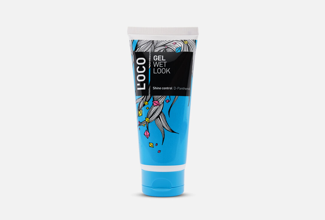 Гель для волос Loco Gel Hairstyling Wet Look с мокрым эффектом 100мл DCP Hemigal - фото №12