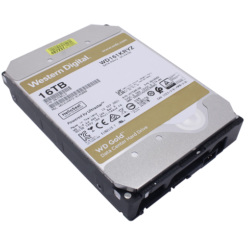 Жесткий диск WD GOLD WD161KRYZ 16ТБ 35 7200RPM 512MB SATA-III 58550₽