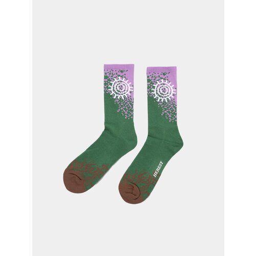 Носки HERESY Dissolve, размер OneSize, зеленый носки heresy london gnome socks размер onesize черный