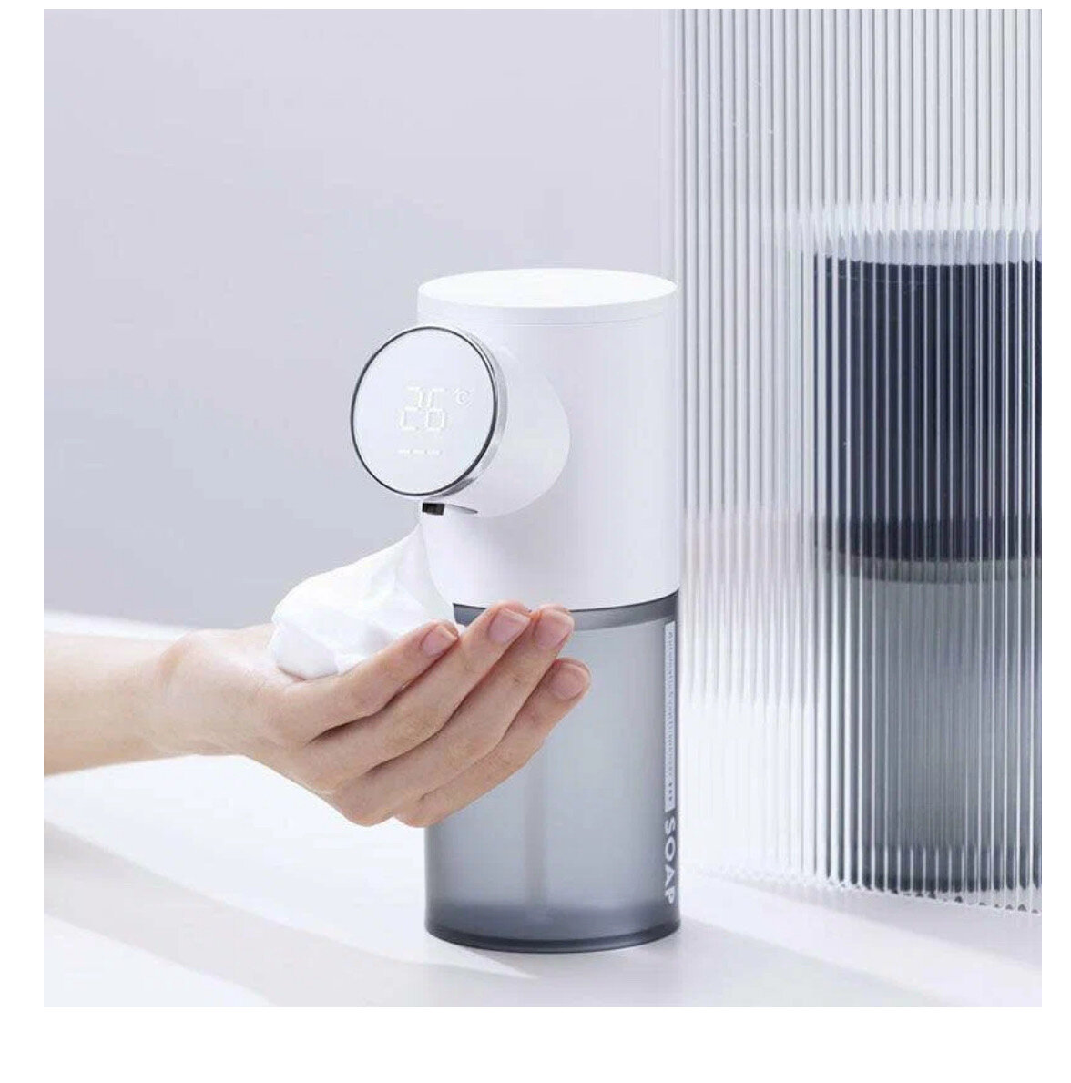 фото Сенсорный дозатор диспенсер для мыла