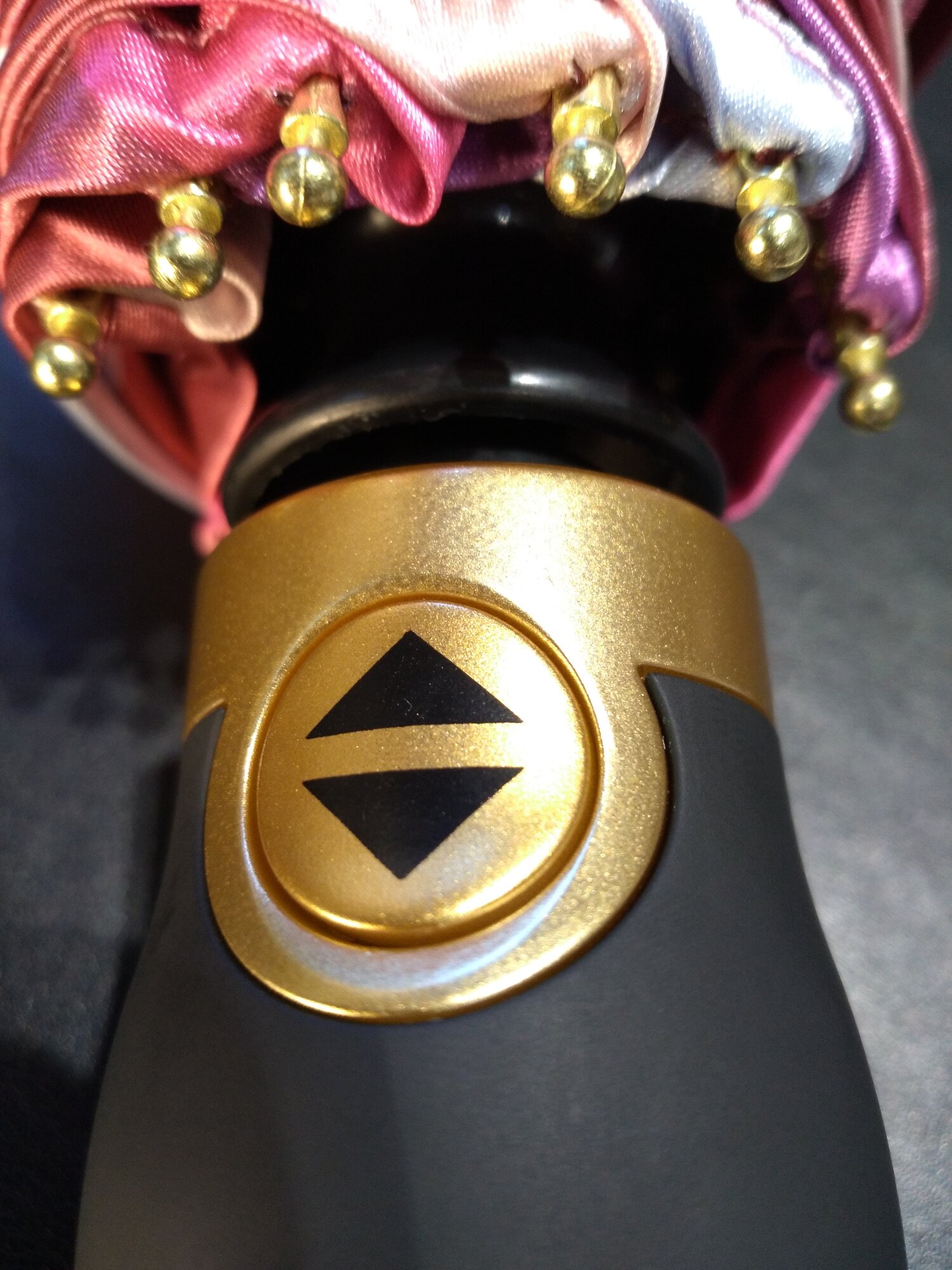 Смарт-зонт Три слона, розовый, — фото 1