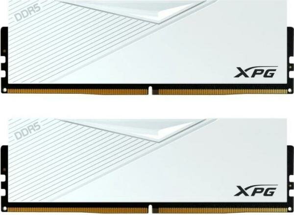 Оперативная память для компьютера 16Gb (2x8Gb) PC5-41600 5200MHz DDR5 DIMM Unbuffered CL38 ADATA XPG LANCER AX5U5200C388G-DCLAWH