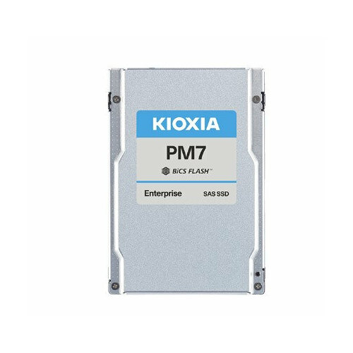 Накопитель SSD Kioxia Enterprise PM7-R 384TB 25 15mm SAS 24Gbs 4200MBs3650MBs 112-layer BiCS FLASH 1 DWPD KPM71RUG3T84 8578000₽