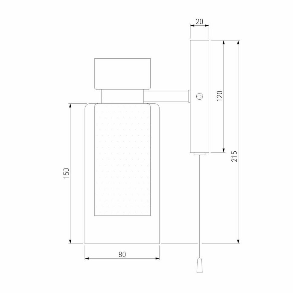 Настенный светильник Eurosvet 70115/1 белый (a061527) Евросвет - фото №9