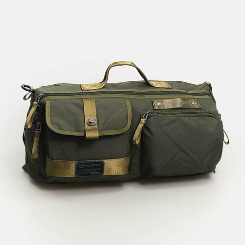 Сумка Volunteer, 42х22х42 см, зеленый