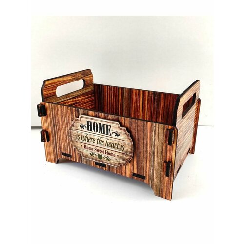 Ящик самосборный с биркой