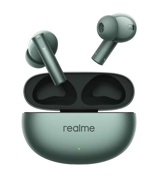 Беспроводные активные Bluetooth наушники realme Buds Air6 RMA2402 зелёный