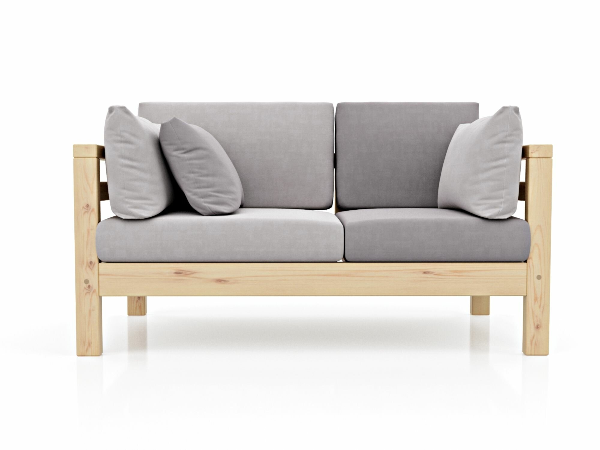 фото Мини диван кушетка ДОМИНО-М-С, синий-зеленый-венге, велюр, массив дерева, кухонный, офисный, для кафе и бара, для бани, на ножках, скандинавский лофт