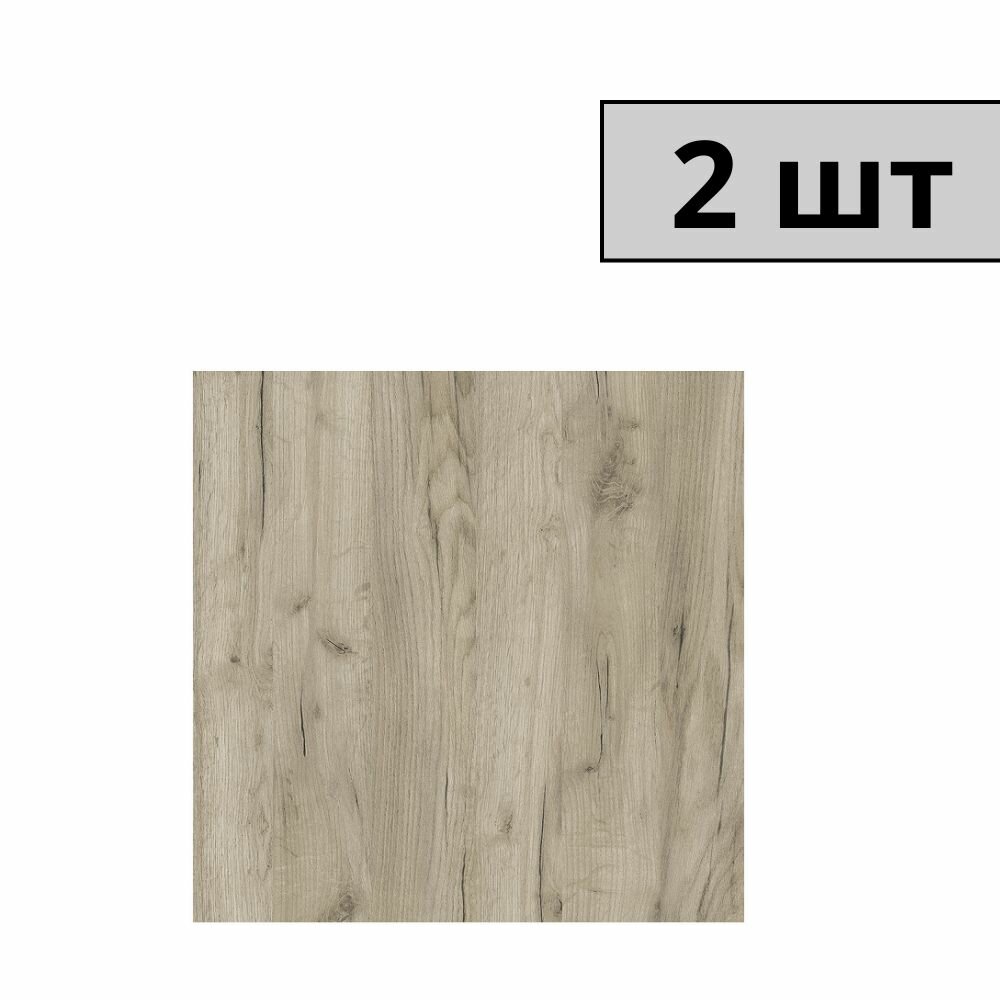 фото Полка мебельная 800х500х18мм дуб серый 2шт