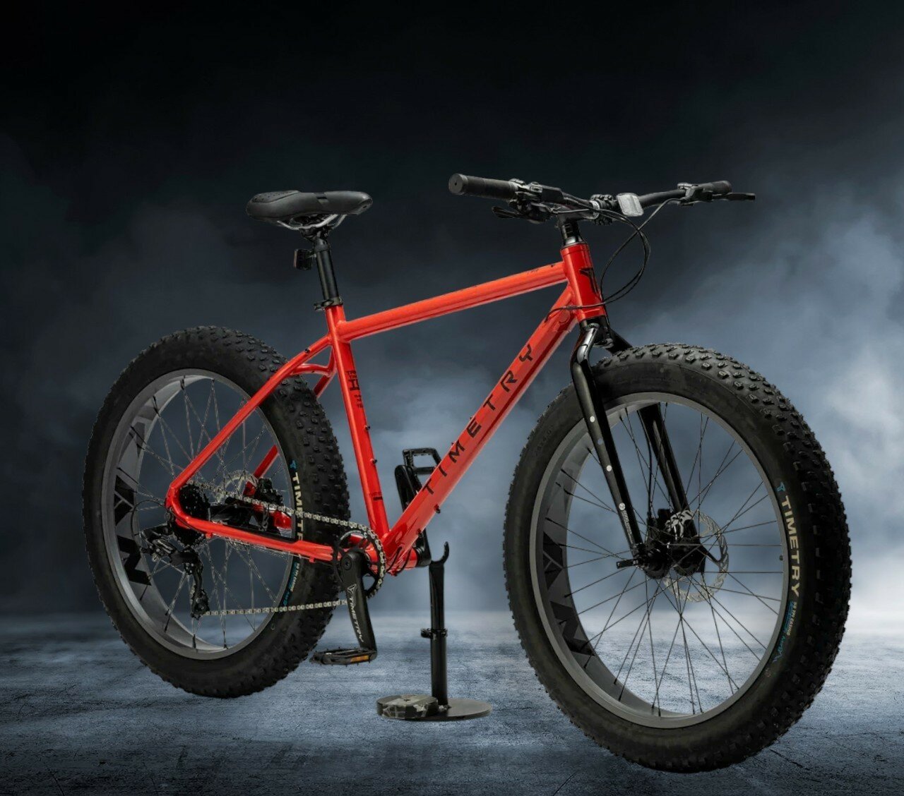Велосипед Фэтбайк BREND TIMETRY ORIGINAL TT222, 26 колеса, 8 скоростей, красный