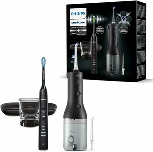 Зубная щетка + ирригатор PHILIPS Sonicare DiamondClean 9000 HX3866/43