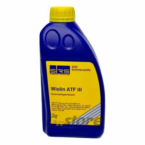 Трансмиссионное масло SRS Wiolin ATF III, 1л