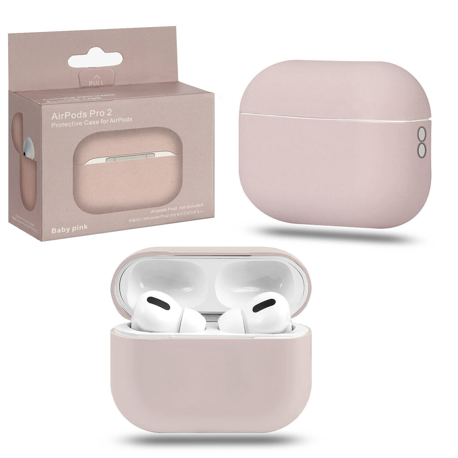 фото Чехол для AirPods Pro 2 №2 pink sand
