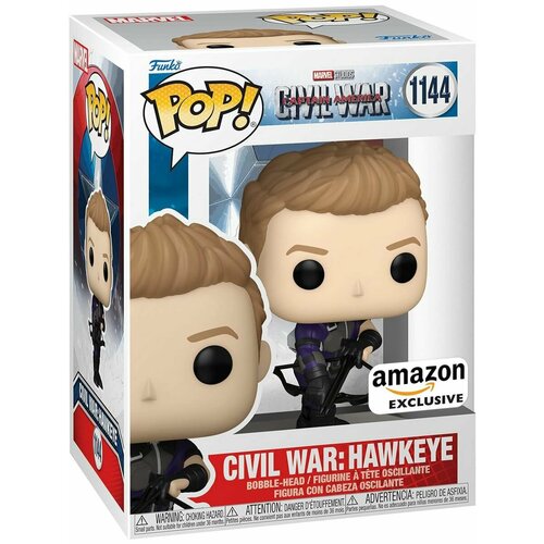 Фигурка Фанко Pop! Marvel: Капитан Америка: Гражданская война фигурка funko pop tv bobble marvel hawkeye hawkeye 1211 59480